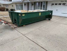 House Roll Off Driveway Containers